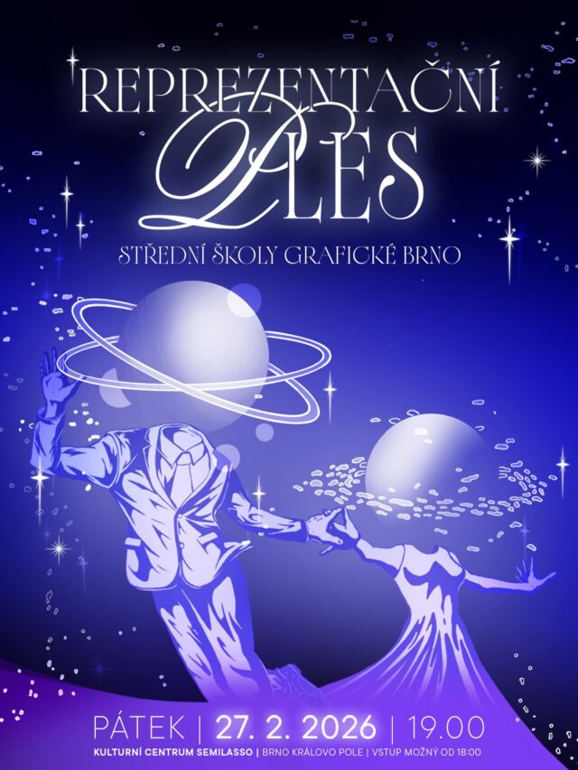 ✨ Všechny srdečně zveme na Reprezentační ples naší školy! Čeká vás večer na téma NOČNÍ OBLOHA / VESMÍR! 🪐🌙💫🌌

✨ Součástí programu bude také tradiční slavnostní šerpování maturantů! 🎓

🎟️ Informace o vstupenkách budou zveřejněny brzy, tak nás sledujte, ať vám nic neuteče! 👀✨