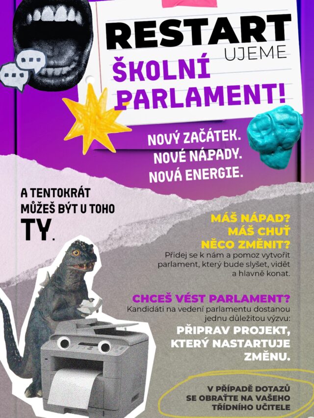 ✨BUĎ SOUČÁSTÍ! A měj možnost vylepšit svoji školu! ✨
